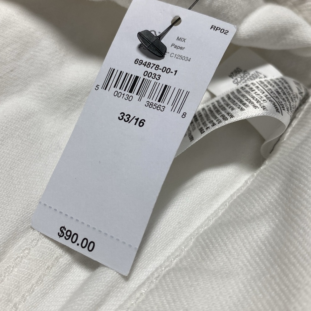 Banana Republic High Rise Straight Fit - Size 33/16 - Picture 5 of 8